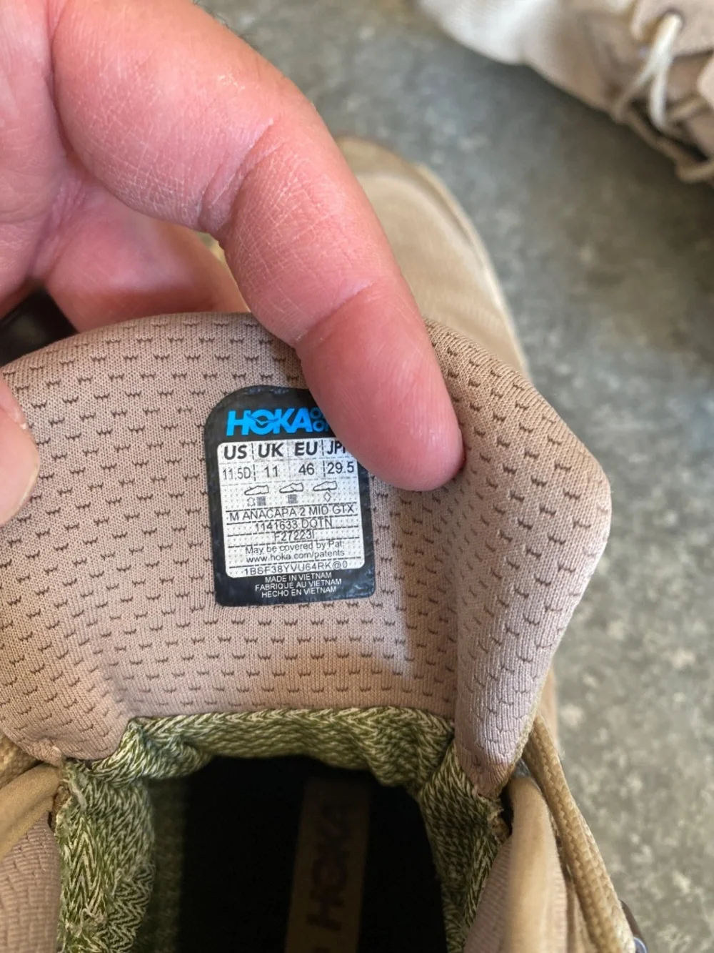 Hoka Anacapa 2 Tan